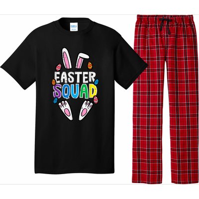 Easter Squad Bunny Rabbit Matching Crew Pajama Set