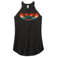 Enjoy Summer Beach Vibes Women’s Perfect Tri Rocker Tank