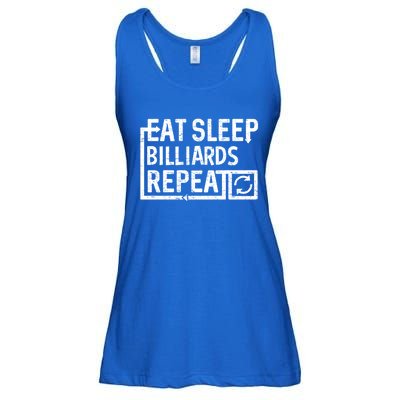 Eat Sleep Billiards Gift Ladies Essential Flowy Tank