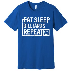 Eat Sleep Billiards Gift Premium T-Shirt