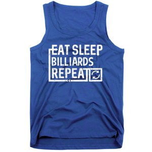 Eat Sleep Billiards Gift Tank Top