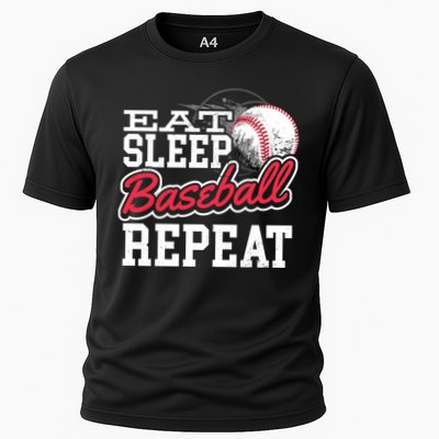 Eat Sleep Baseball Repeat Baseball Player Sports Lover Gift Performance Shirt