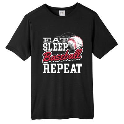 Eat Sleep Baseball Repeat Baseball Player Sports Lover Gift Tall Fusion ChromaSoft Performance T-Shirt