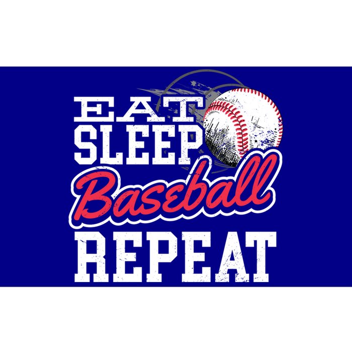 Eat Sleep Baseball Repeat Baseball Player Sports Lover Gift Bumper Sticker