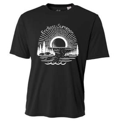 Endless Summer Beach Vibes Cooling Performance Crew T-Shirt