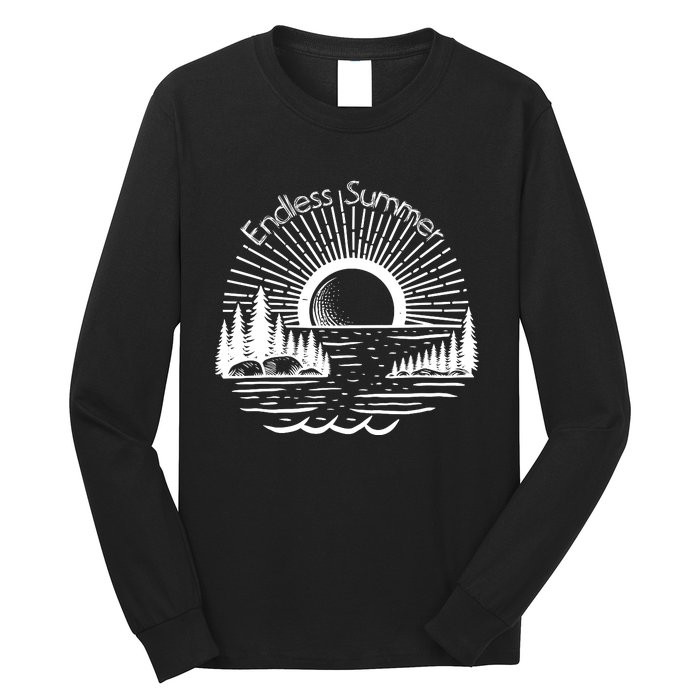 Endless Summer Beach Vibes Long Sleeve Shirt