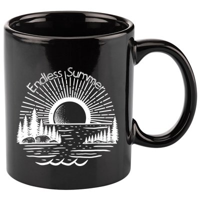 Endless Summer Beach Vibes 11oz C Handle Ceramic Mug