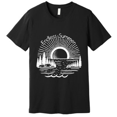 Endless Summer Beach Vibes Premium T-Shirt