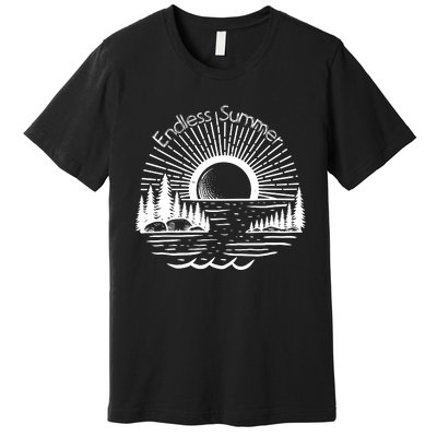 Endless Summer Beach Vibes Premium T-Shirt