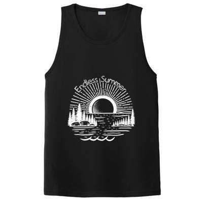 Endless Summer Beach Vibes PosiCharge Competitor Tank