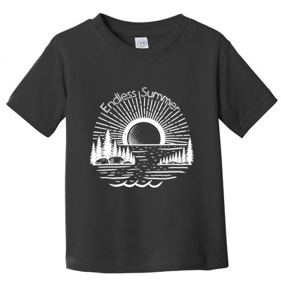 Endless Summer Beach Vibes Toddler T-Shirt