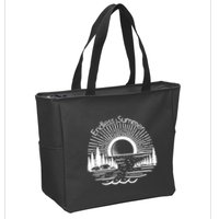 Endless Summer Beach Vibes Zip Tote Bag