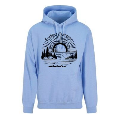 Endless Summer Beach Vibes Unisex Surf Hoodie