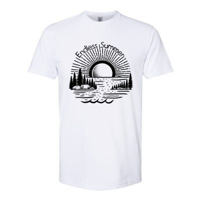 Endless Summer Beach Vibes Softstyle CVC T-Shirt