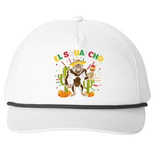 El Squatcho Bigfoot Saquatch Snapback Five-Panel Rope Hat