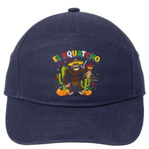 El Squatcho Bigfoot Saquatch 7-Panel Snapback Hat