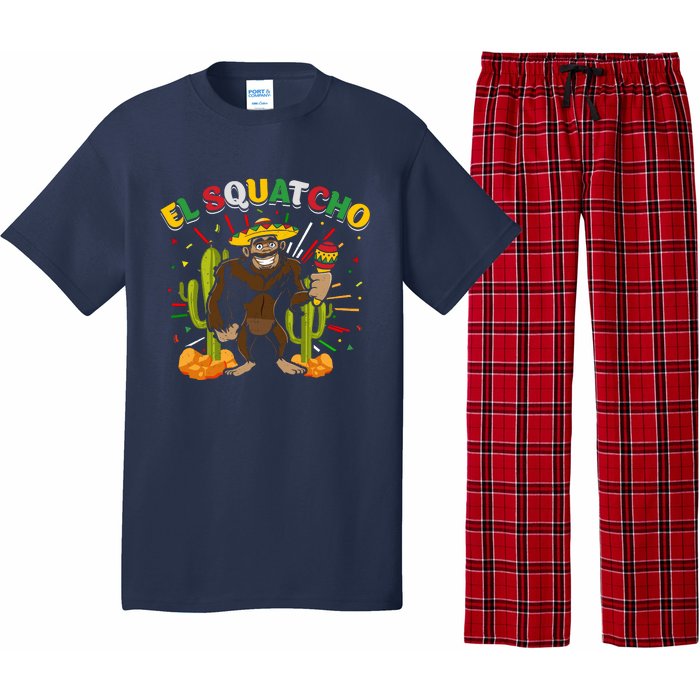 El Squatcho Bigfoot Saquatch Pajama Set