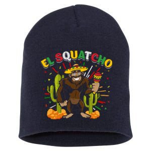 El Squatcho Bigfoot Saquatch Short Acrylic Beanie