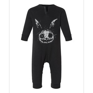 Evil Scary Bunny Rabbit Alt Goth Grunge Horror Aesthetic Infant Fleece One Piece