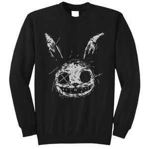 Evil Scary Bunny Rabbit Alt Goth Grunge Horror Aesthetic Sweatshirt