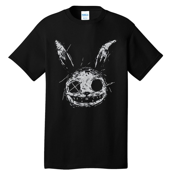 Evil Scary Bunny Rabbit Alt Goth Grunge Horror Aesthetic Tall T-Shirt