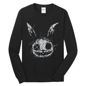 Evil Scary Bunny Rabbit Alt Goth Grunge Horror Aesthetic Tall Long Sleeve T-Shirt