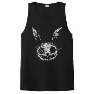 Evil Scary Bunny Rabbit Alt Goth Grunge Horror Aesthetic PosiCharge Competitor Tank