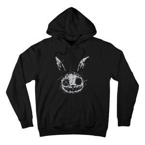 Evil Scary Bunny Rabbit Alt Goth Grunge Horror Aesthetic Tall Hoodie