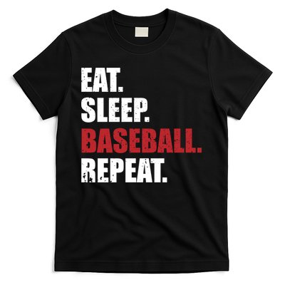 Eat Sleep Baseball Repeat Hoodie T-Shirt