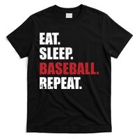 Eat Sleep Baseball Repeat Hoodie T-Shirt