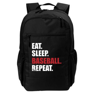 Eat Sleep Baseball Repeat Hoodie Backpack
