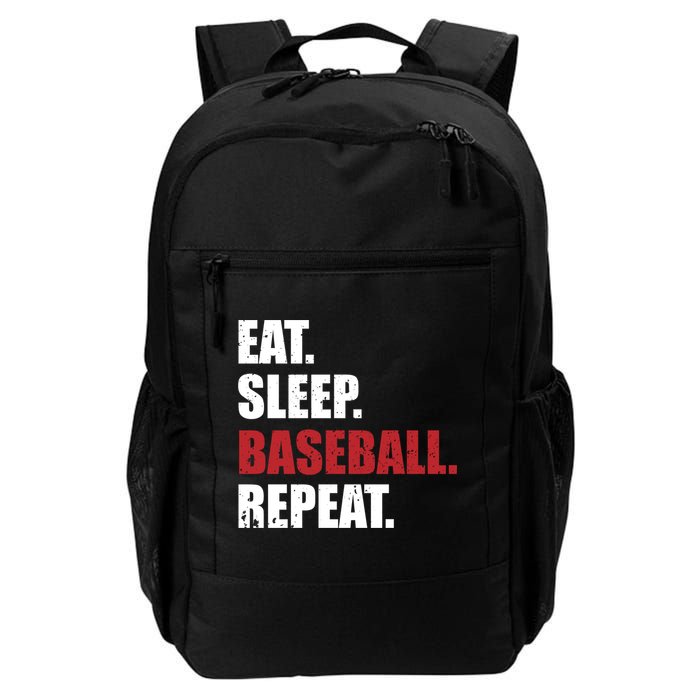 Eat Sleep Baseball Repeat Hoodie Backpack