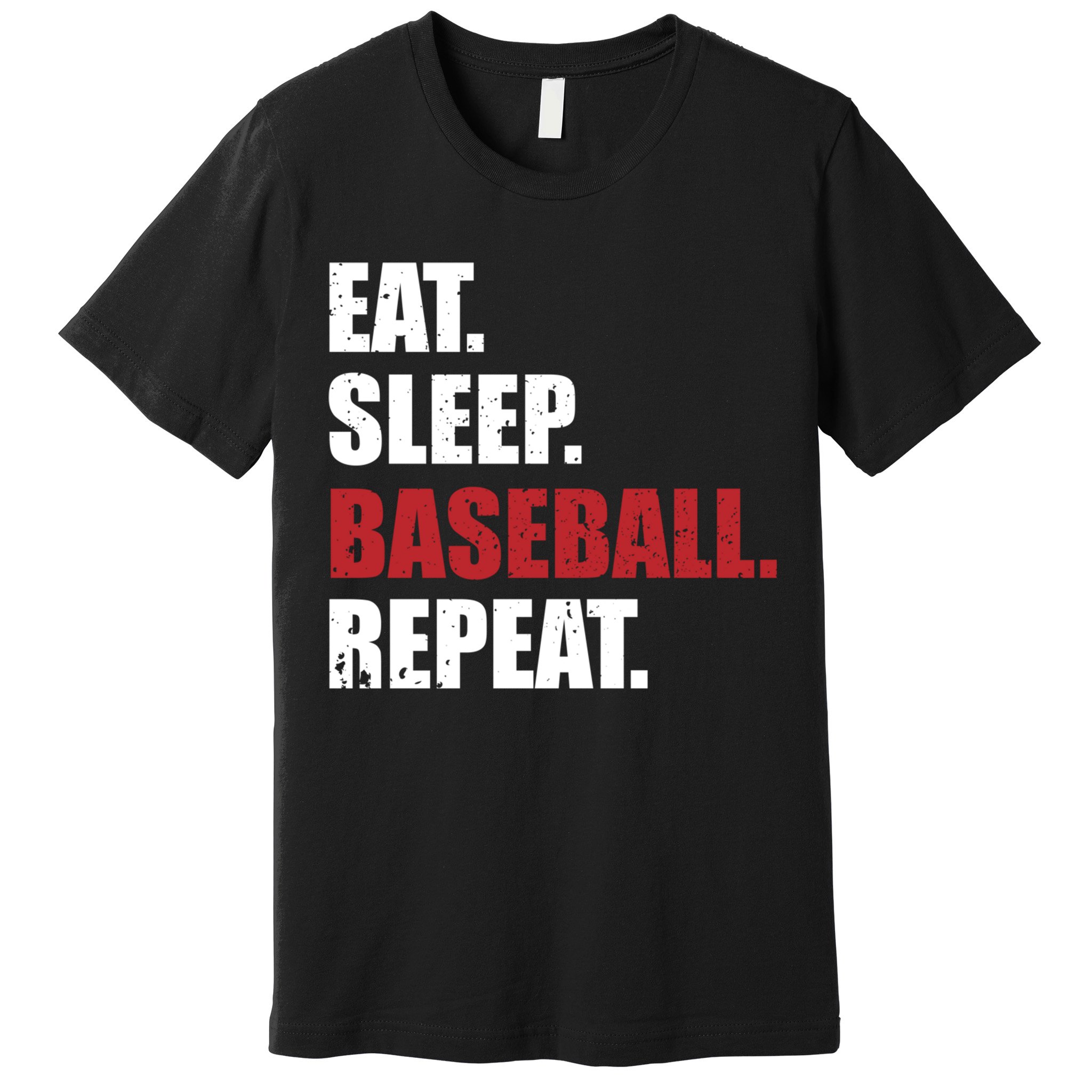 Eat Sleep Baseball Repeat Hoodie Premium T-Shirt