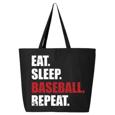 Eat Sleep Baseball Repeat Hoodie 25L Jumbo Tote