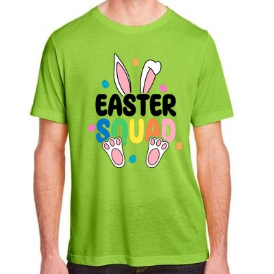 Easter Squad Bunny Holiday Colorful Adult ChromaSoft Performance T-Shirt