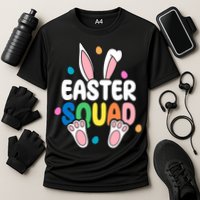 Easter Squad Bunny Holiday Colorful Performance Shirt