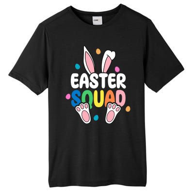 Easter Squad Bunny Holiday Colorful Tall Fusion ChromaSoft Performance T-Shirt