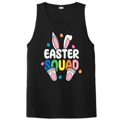 Easter Squad Bunny Holiday Colorful PosiCharge Competitor Tank