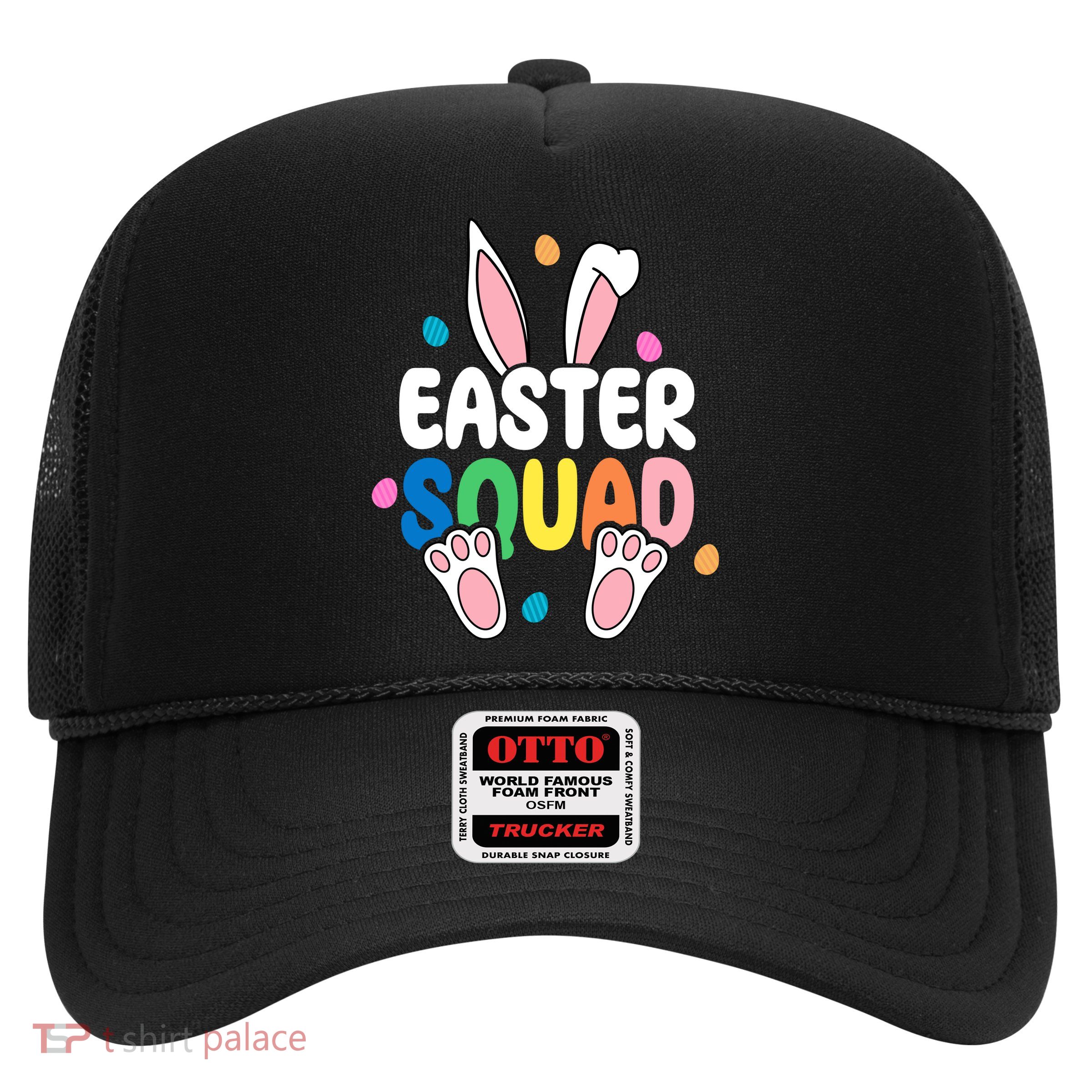 Easter Squad Bunny Holiday Colorful Trucker Hat
