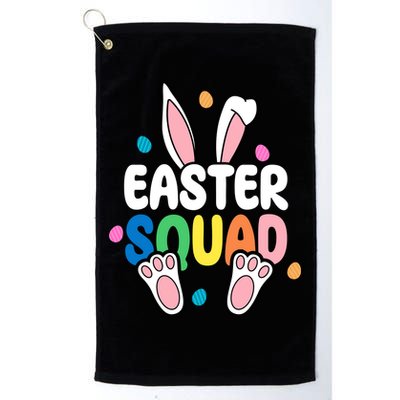 Easter Squad Bunny Holiday Colorful Golf Towel