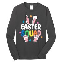 Easter Squad Bunny Holiday Colorful Long Sleeve Shirt