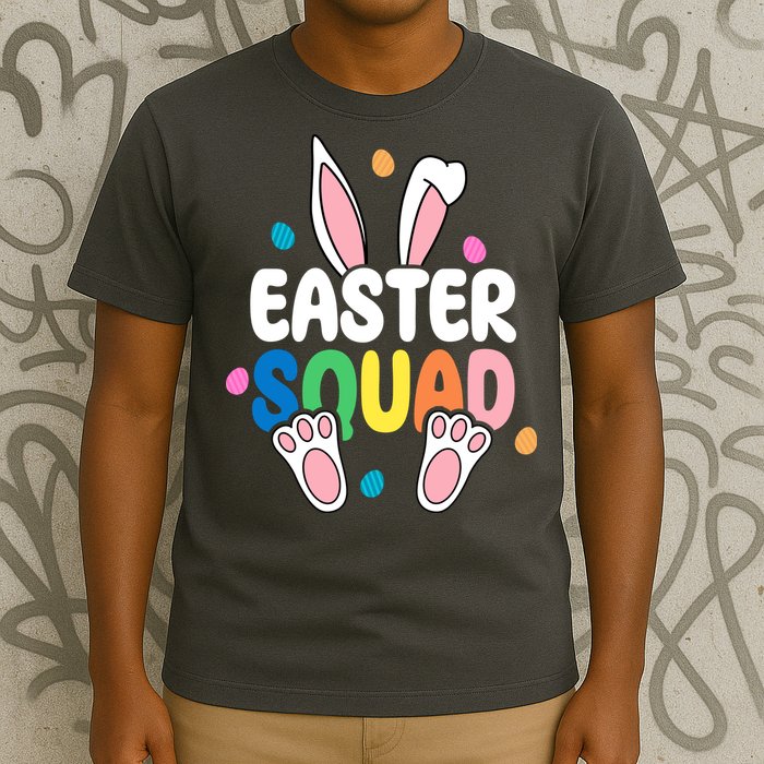Easter Squad Bunny Holiday Colorful T-Shirt
