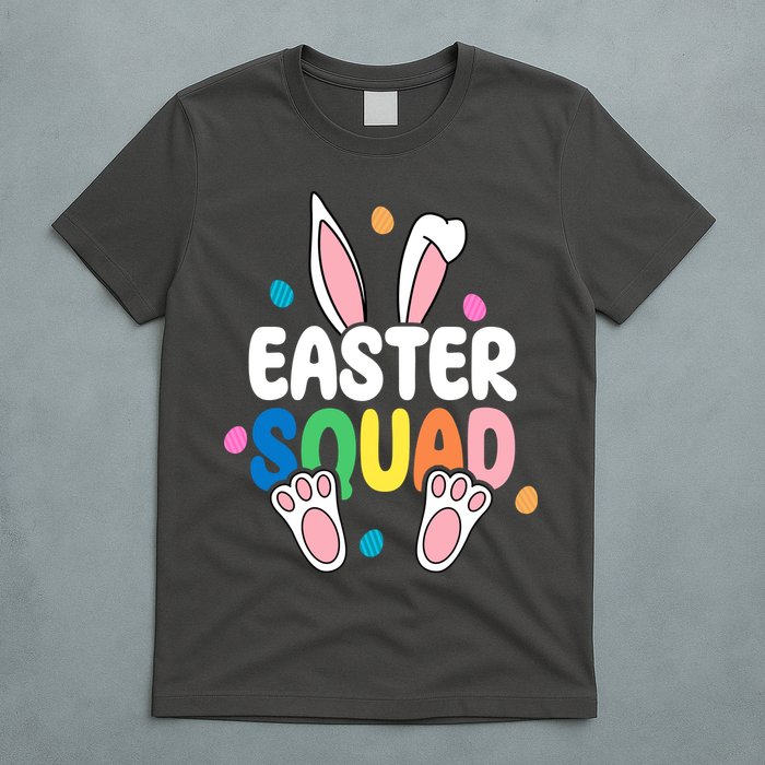 Easter Squad Bunny Holiday Colorful T-Shirt