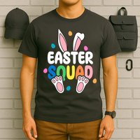 Easter Squad Bunny Holiday Colorful T-Shirt