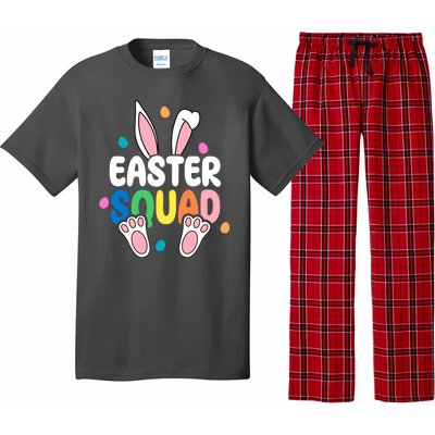 Easter Squad Bunny Holiday Colorful Pajama Set