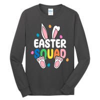 Easter Squad Bunny Holiday Colorful Tall Long Sleeve T-Shirt