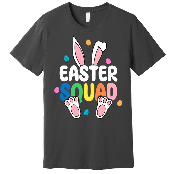 Easter Squad Bunny Holiday Colorful Premium T-Shirt