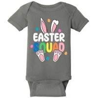 Easter Squad Bunny Holiday Colorful Baby Bodysuit