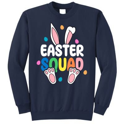 Easter Squad Bunny Holiday Colorful Sweatshirt