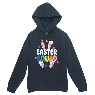 Easter Squad Bunny Holiday Colorful Urban Pullover Hoodie